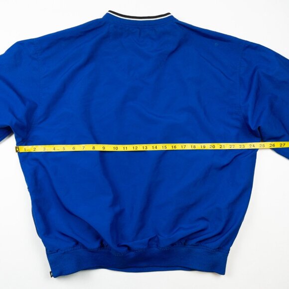 Kansas City Royals Nike Center Swoosh Windbreaker Men's Medium Pullover Blue - Picture 12 of 16